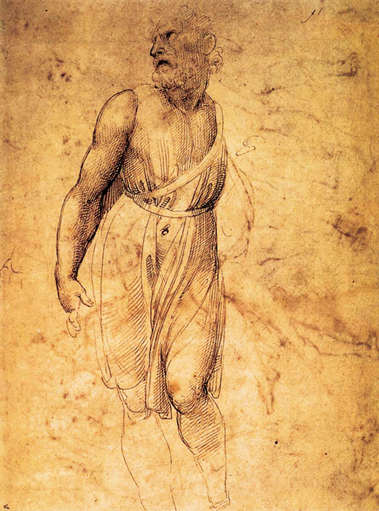   拉斐尔·桑西  Raffaello Santi  ——素描作品 (51)